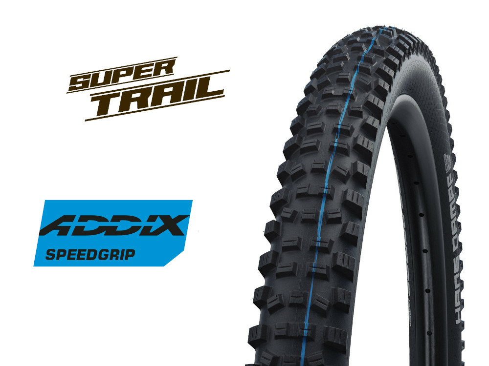 SCHWALBE TIRE HANS DAMPF SUPER TRAIL 29X2.35 ADDIX - Click Image to Close